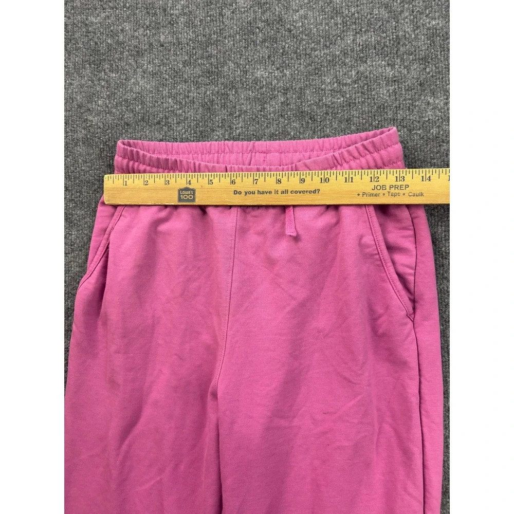 Nike Yoga Dri-FIT Joggers Womens S Pink Sweatpants Tapered Pockets CZ9128-622